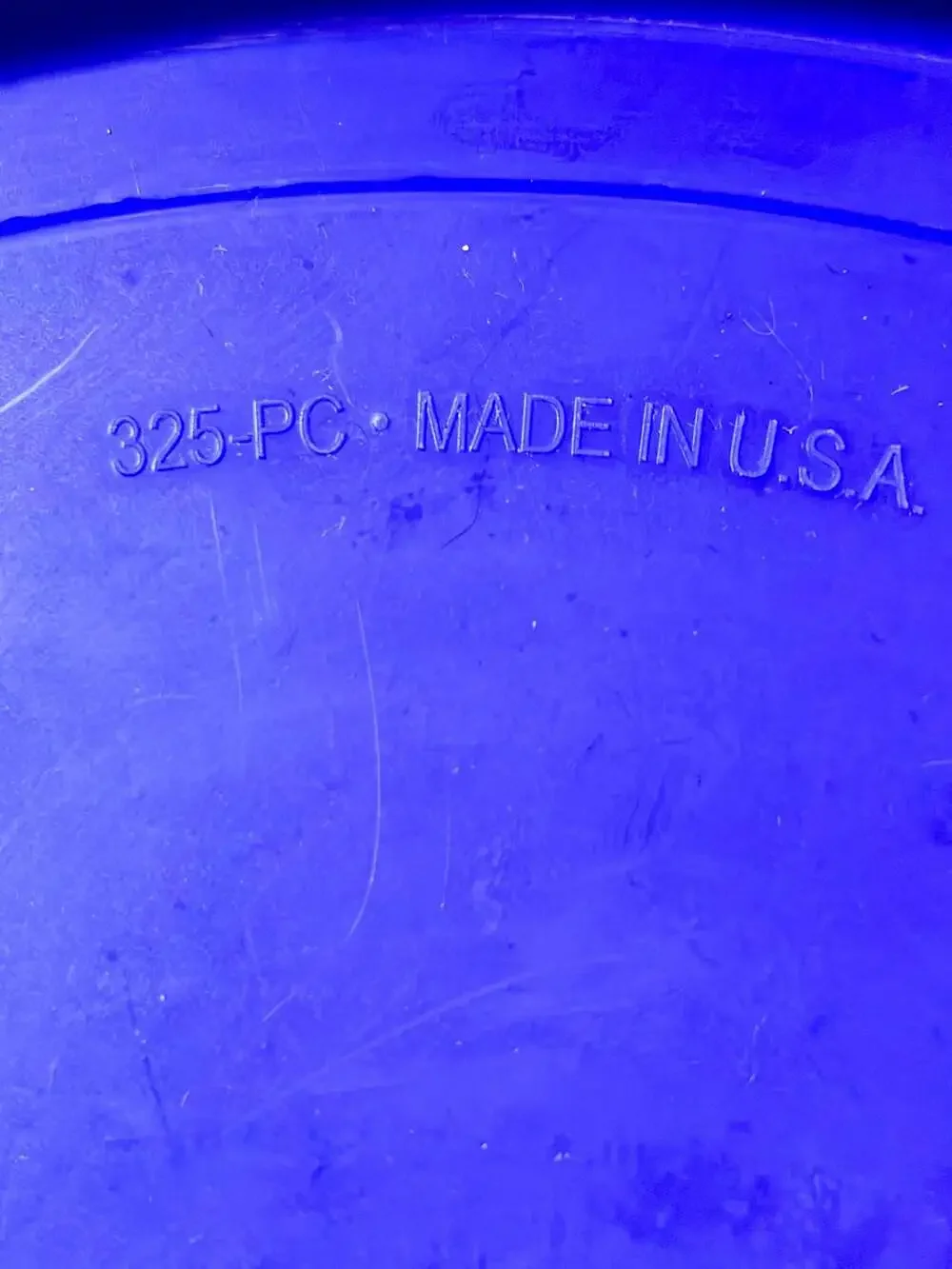Pyrex 325-PC 2.5-Quart Blue Round Replacement Plastic Storage Lid